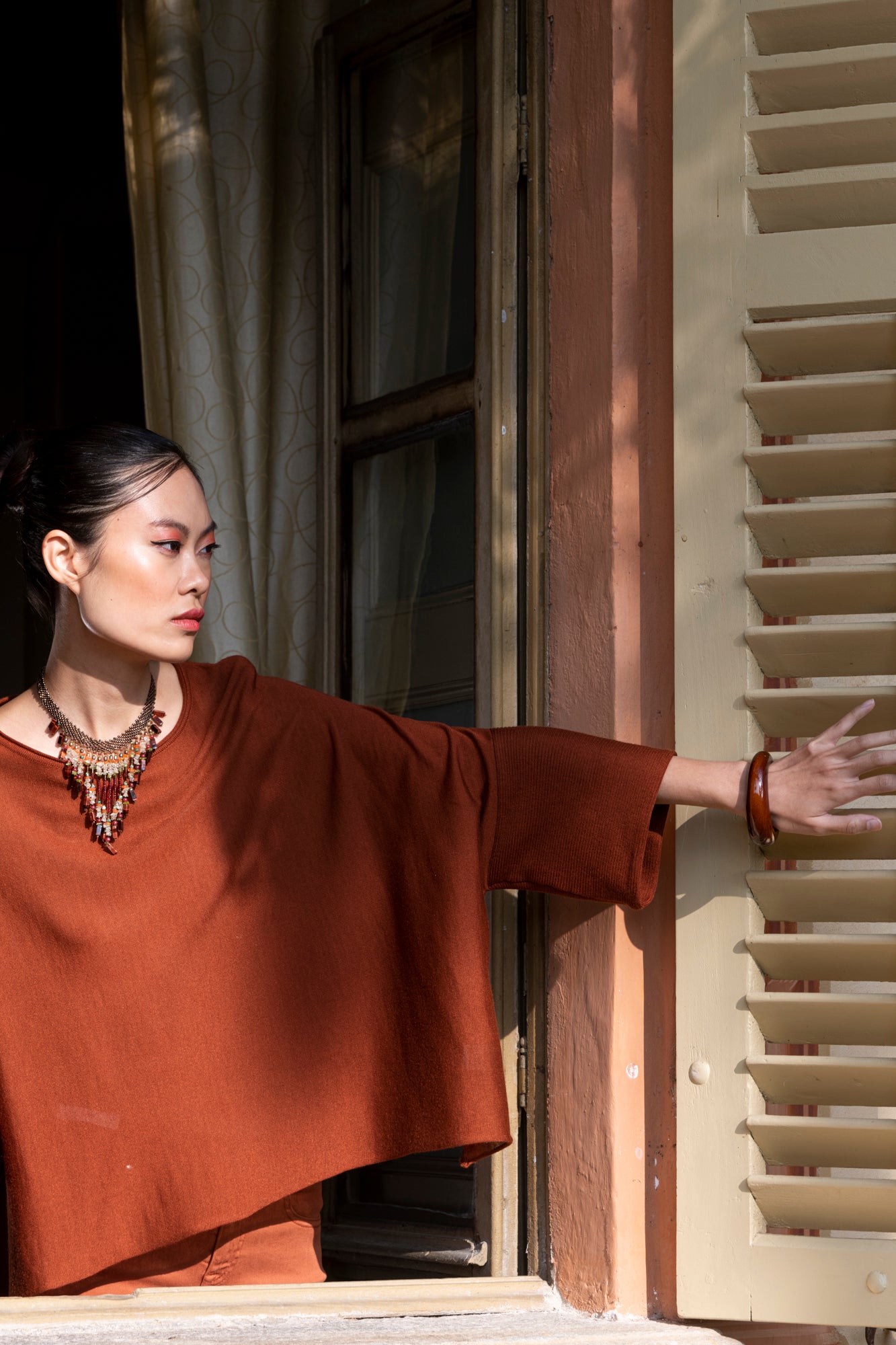 KIMONO CASHMERE SETA