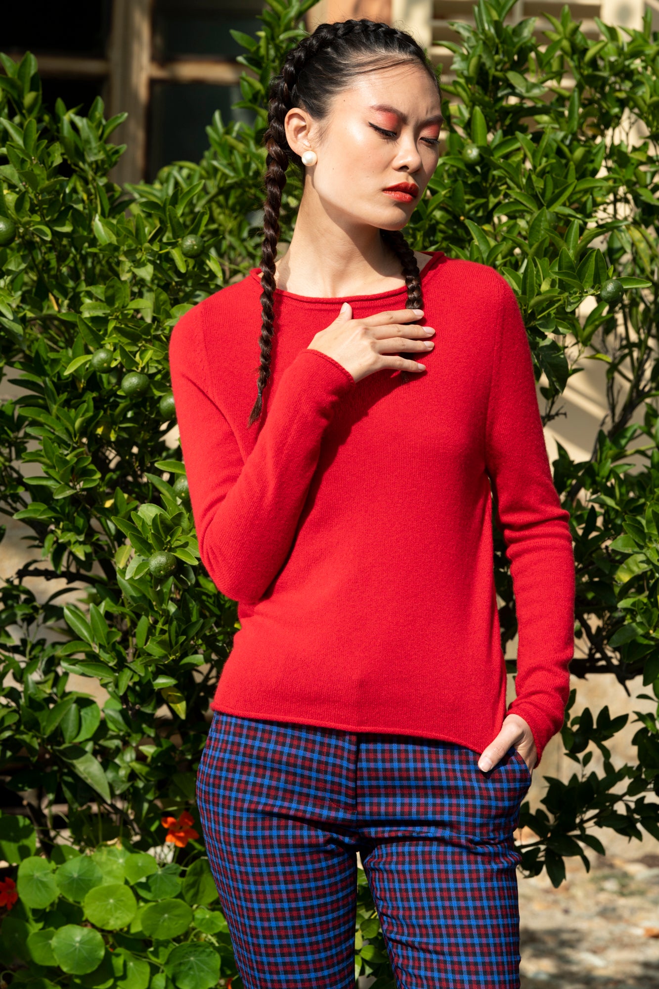 "BARCHETTA LIGHT" PURE CASHMERE