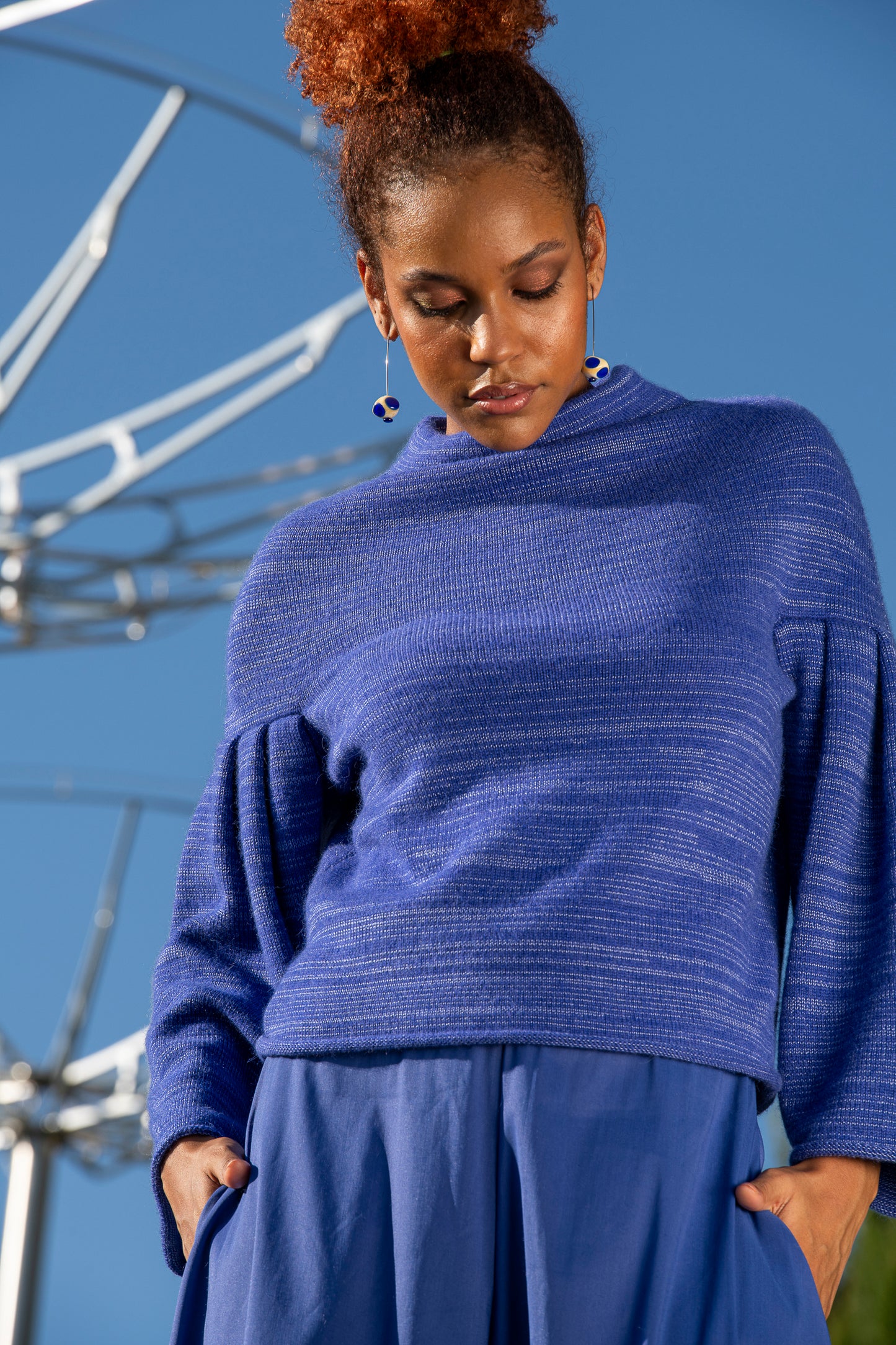 MAGLIA UOVO CASHMERE ALPACA VISCOSA