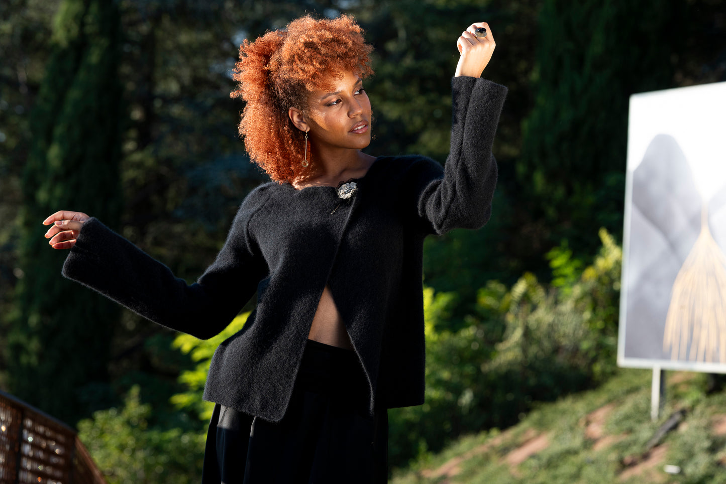GIACCA DI MAGLIA IN CASHMERE SETA ELASTICIZZATO