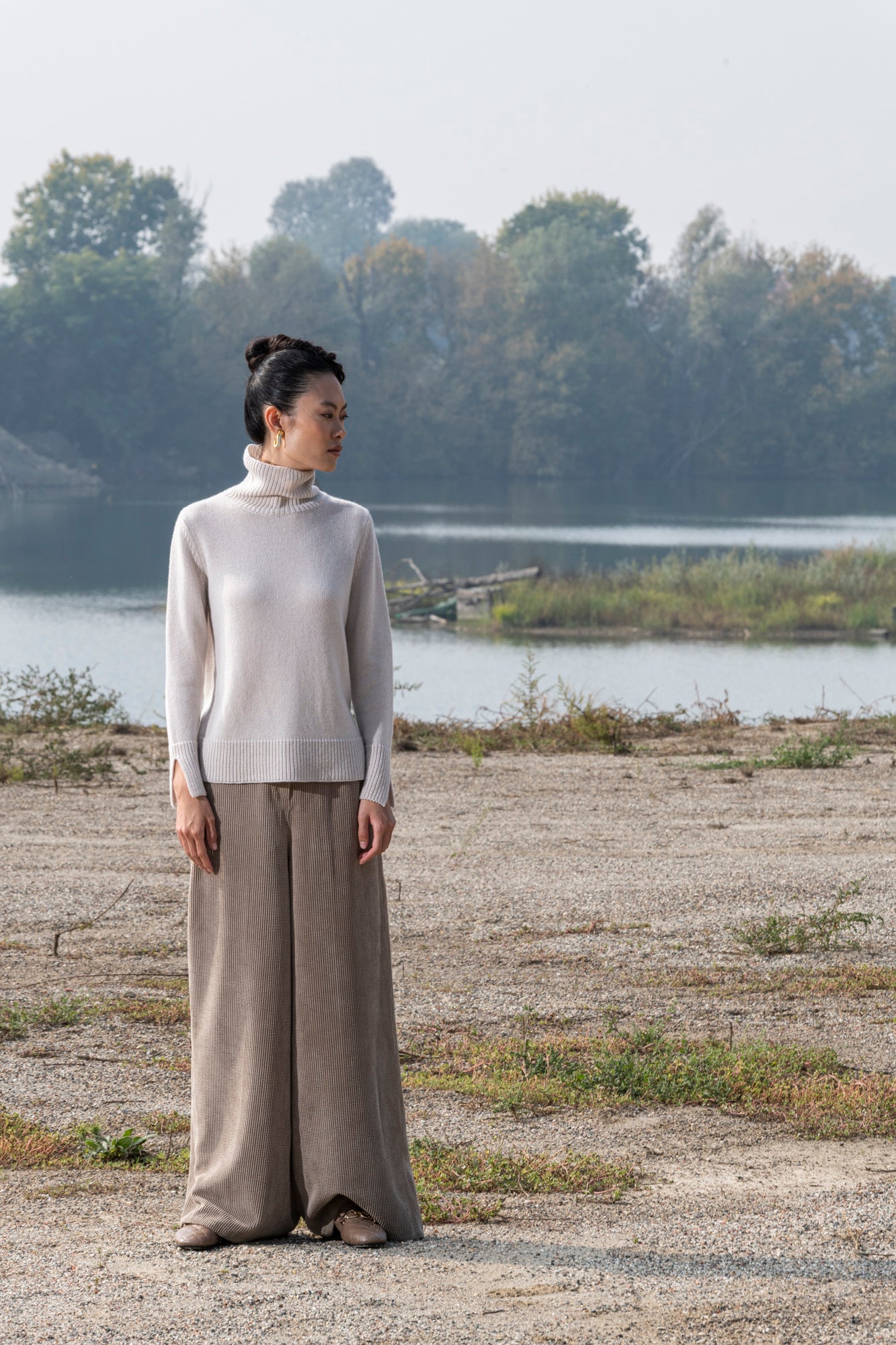 HIGH NECK "BON TON"