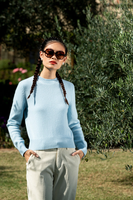 GIROCOLLO BASIC 2 fili di CASHMERE