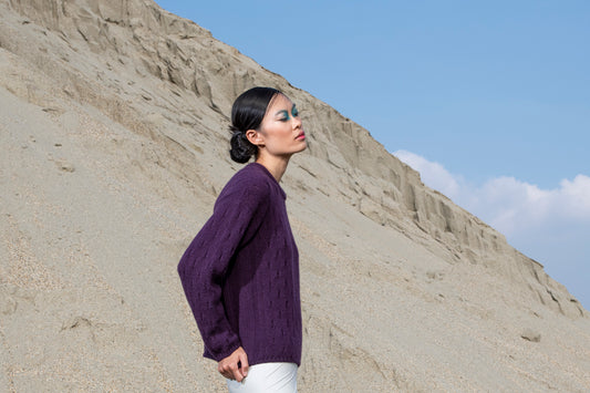 MAGLIONCINO "NEW RETRÓ " PURO CASHMERE